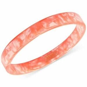 NWT Zenzii Coral Marble Bangle Bracelet
